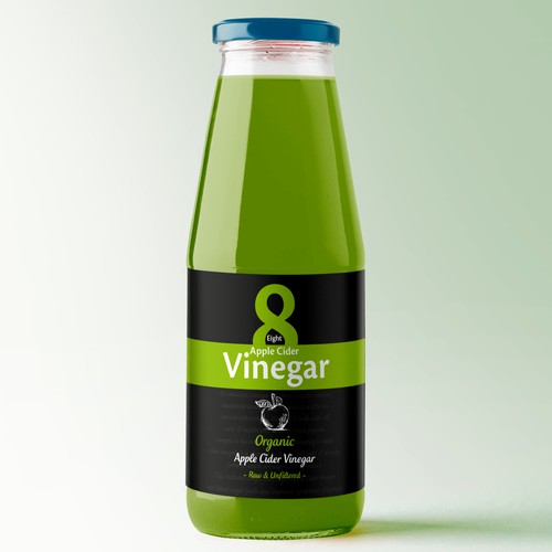 Eight apple cider vinegar