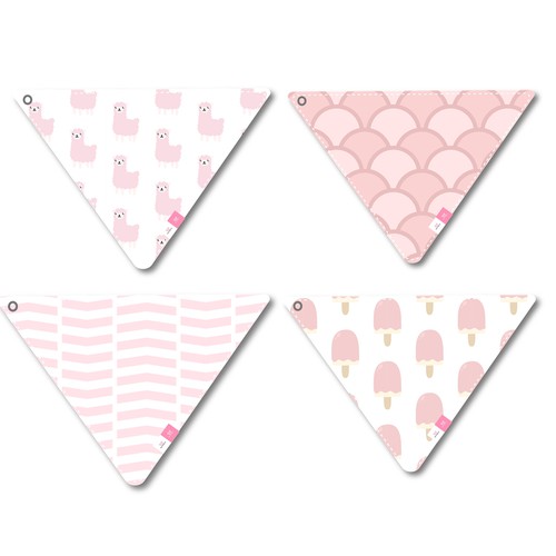 Pink bandanas