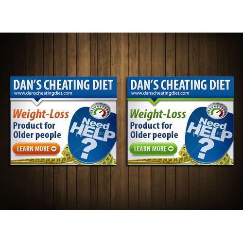 Help DansCheatingDiet with a new banner ad