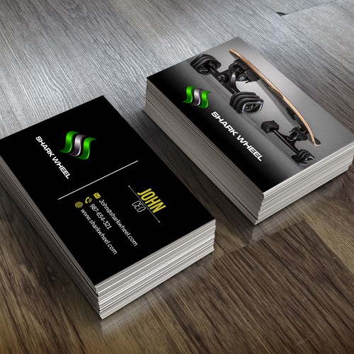 Business card "Shark Wheel"