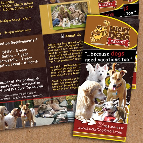Lucky Dog Resort Brochure