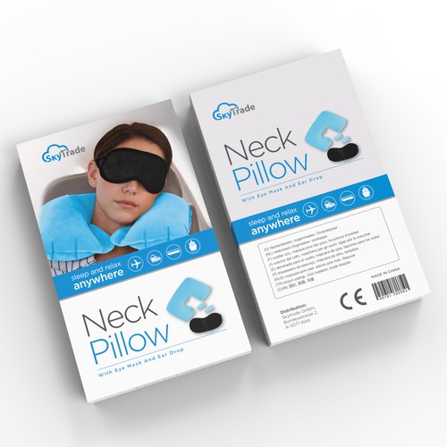 exclusive Box design for neck pillow set