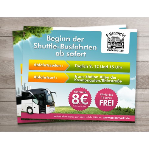 ads for Polenmarkt Howenwutzen