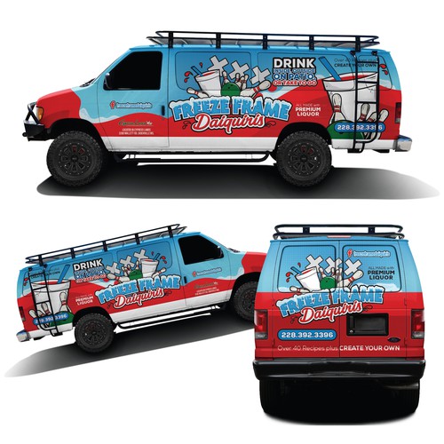 Van Wrap for Daiquiri Business