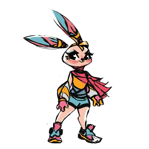 Warrior robotic /bunny. 