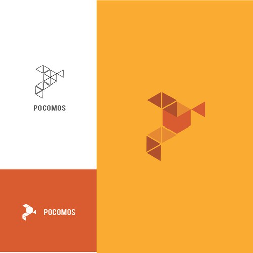Geometric logo for Pocomos