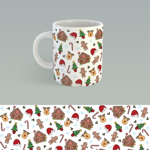 Christmas mug design