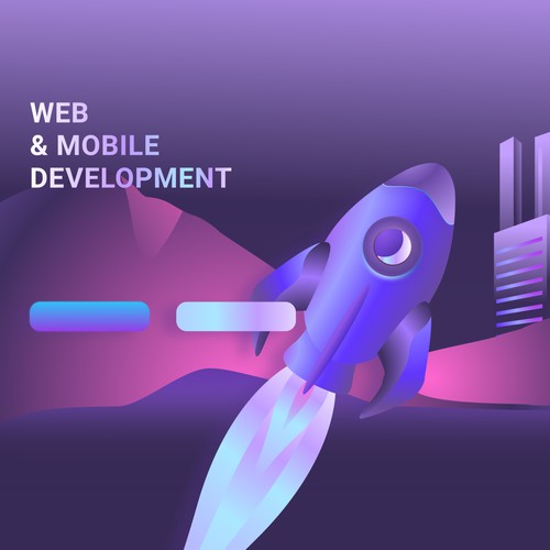 futuristic web page