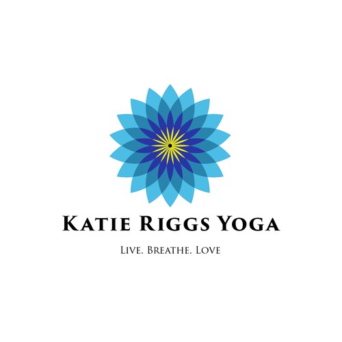 Logo for a yoga instructor