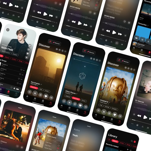 Apple Music – Redesign (Personal Project)