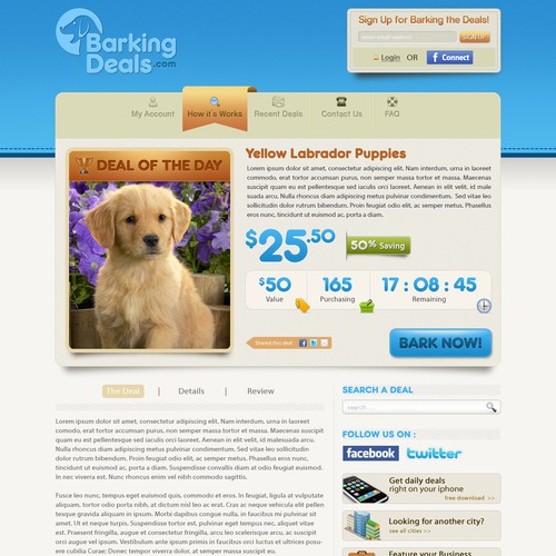Barking Deals Website