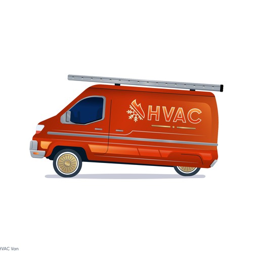 Lowrider HVAC Van 