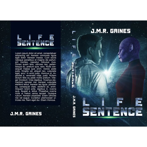 Sci-fi book cover