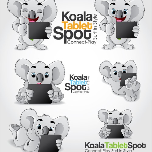 Create the next logo for Koala Tablet Spot