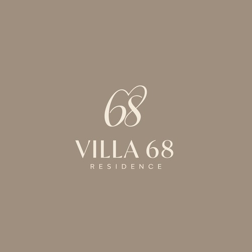 Logo for a stylish villa.