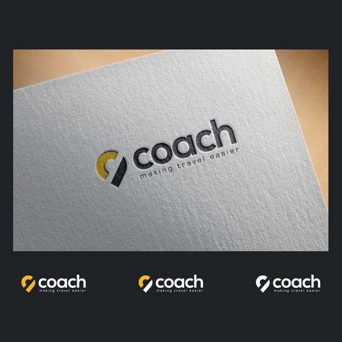 Bold Logo Concept for coach