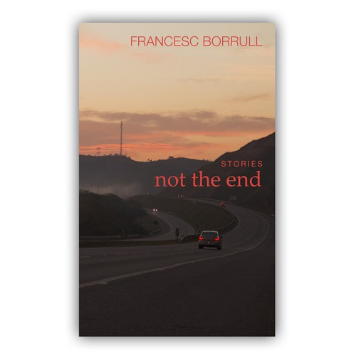 Modern Minimalist Short Story Book Cover Design 