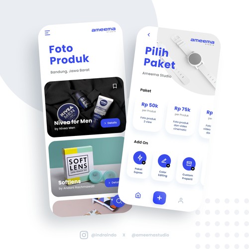 Product Photography App Design