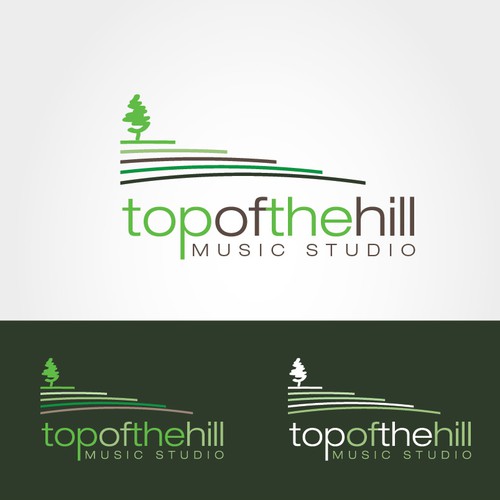 logo for Top of the Hill Music Studio or TOTH