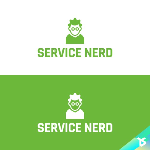 Logo for service nerd