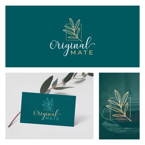 feminine tea brand logo