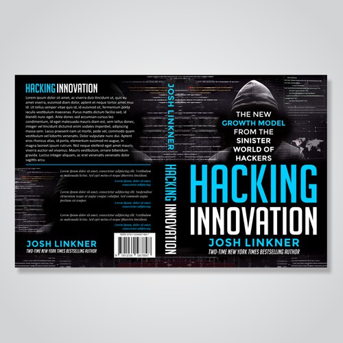 Book Cover Design for Hacking Inovation