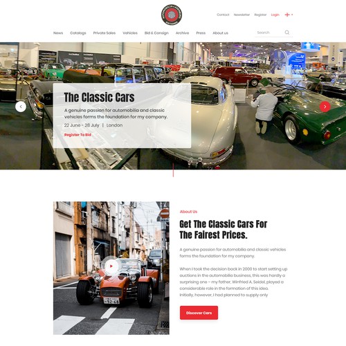 Automotive WEBSITE DESIGN