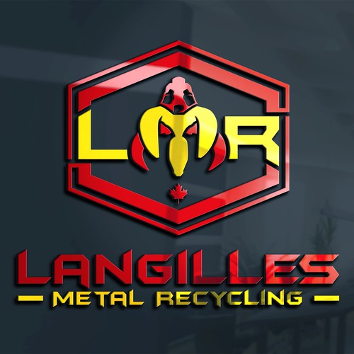 LANGILLES METAL RECYCLING logo