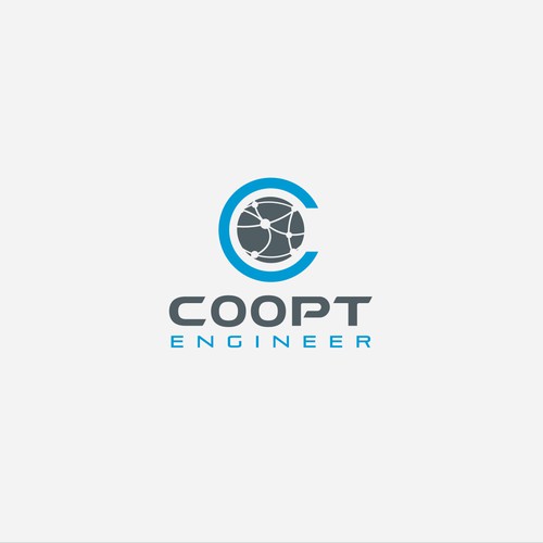 Coopt Engineer logo design