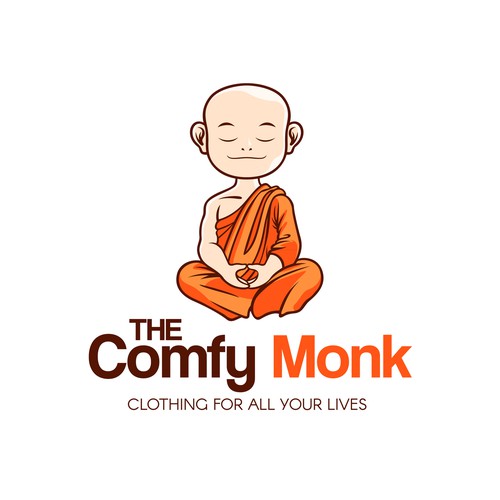 Comfy Monk needs a comfortable logo