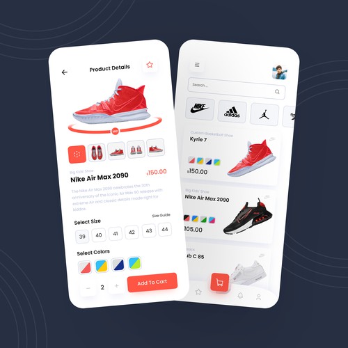 ShoesShop App Design