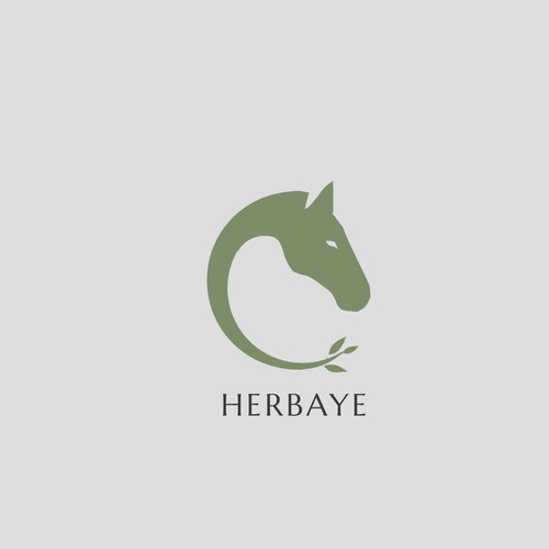 Eco Horse Food Logo