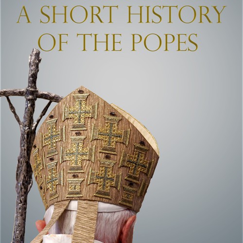 Book cover for a history of the popes