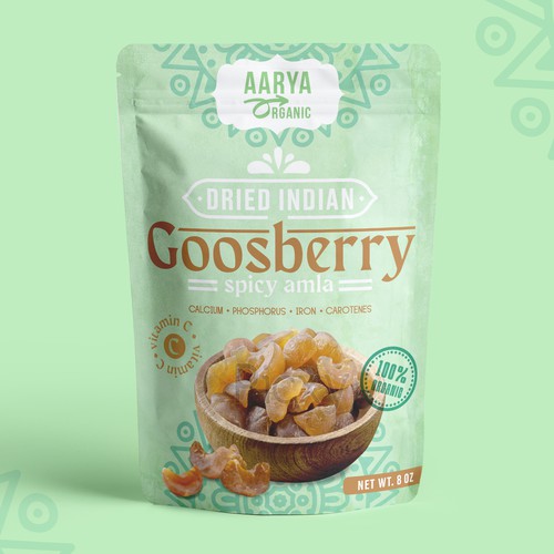 Indian snack packaging