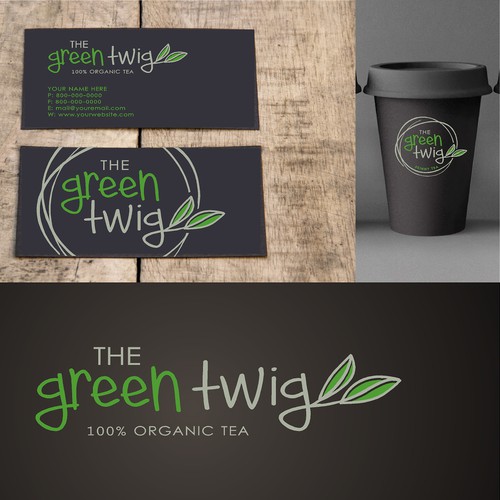 Create a unique logo for faboulus new tea blends for The Green Twig