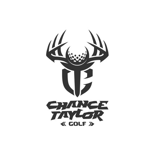Edgy logo for a Golf Influencer