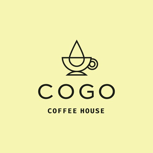 Logo for a coffee house
