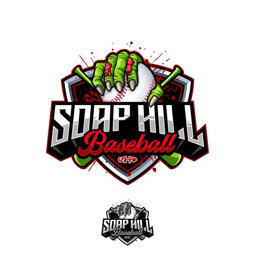 SOAP HILL BASEBALL Logo