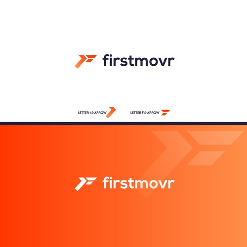 Bold logo concept for firstmovr