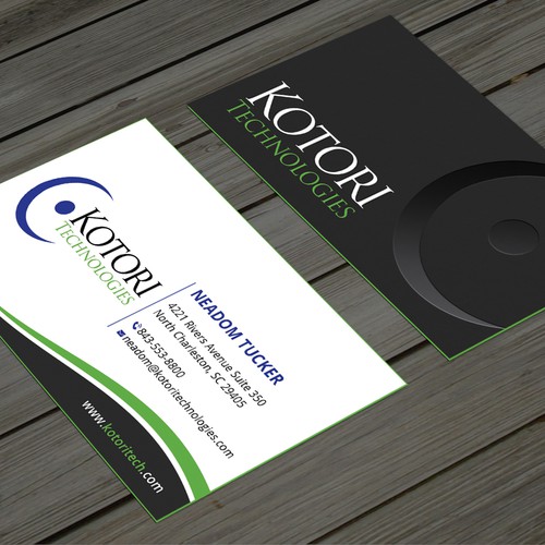 Business card design