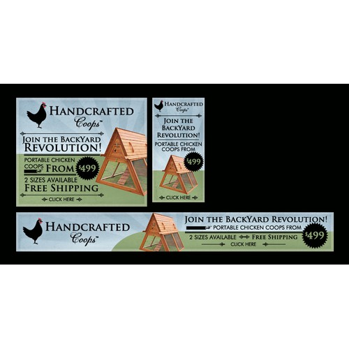 Create the next banner ads for Handcrafted LLC