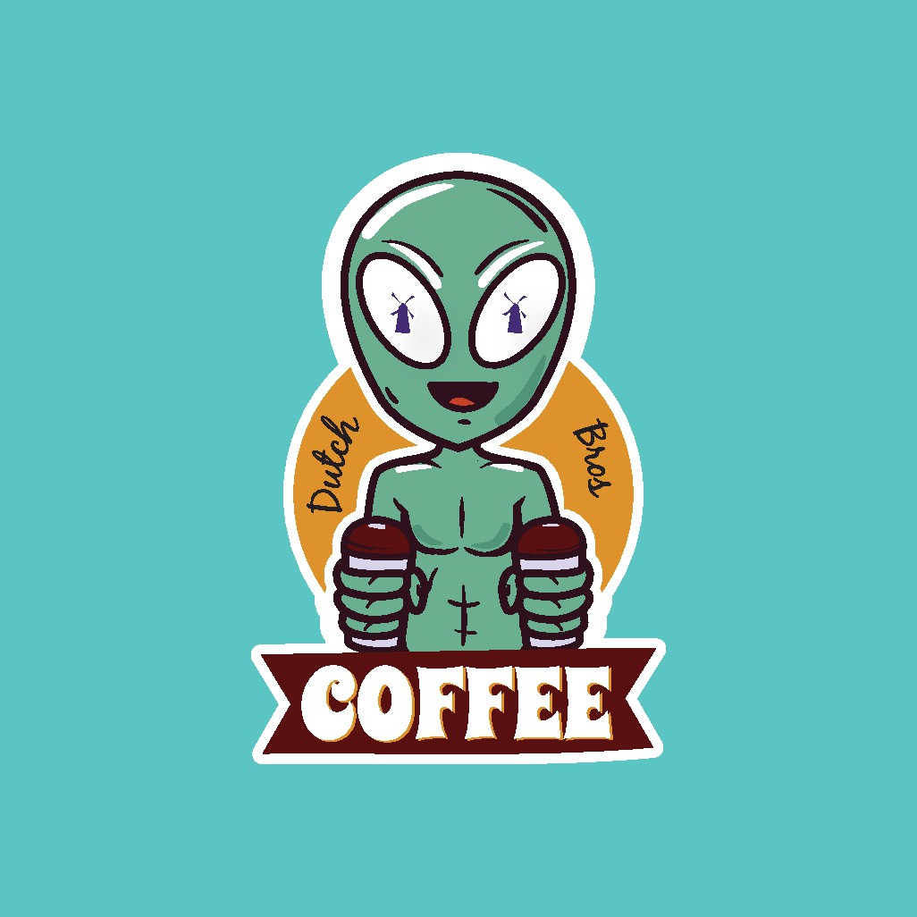 Sticker for Dutch Bros Coffee
