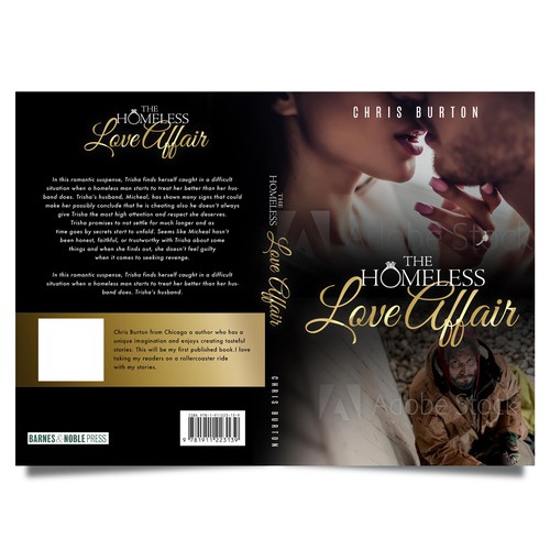 Design for Homeless man love affair with a married women