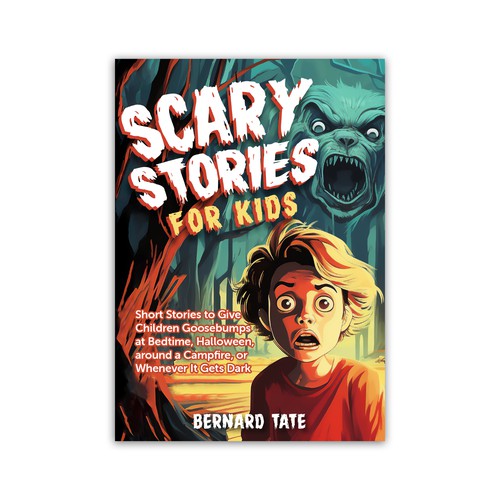 Scary stories for kids book cover