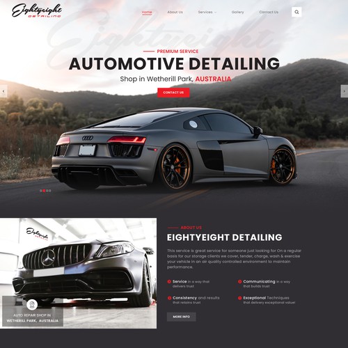 Car website Design