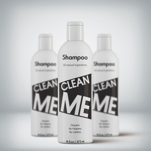 Men's Minimalist Shampoo and Conditioner.