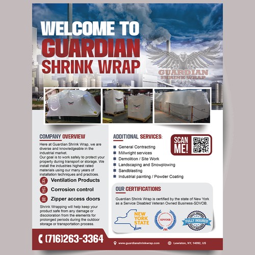 Flyer to Guardian Shrink Wrap