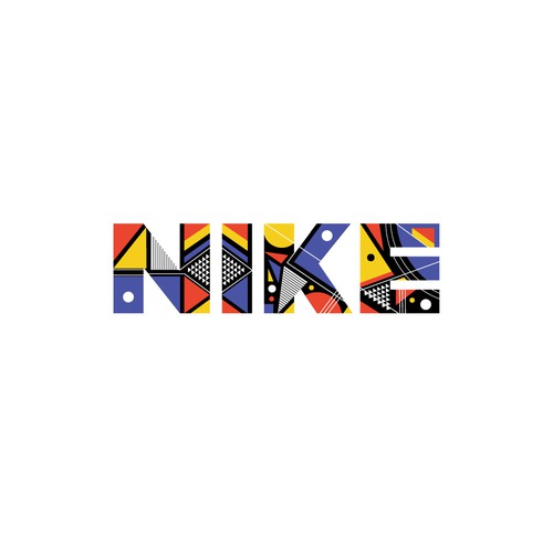 Nike logo - Bauhaus style