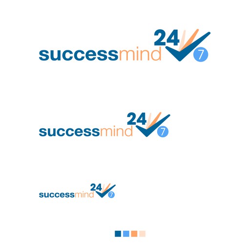 successmind24/7 Logo concept