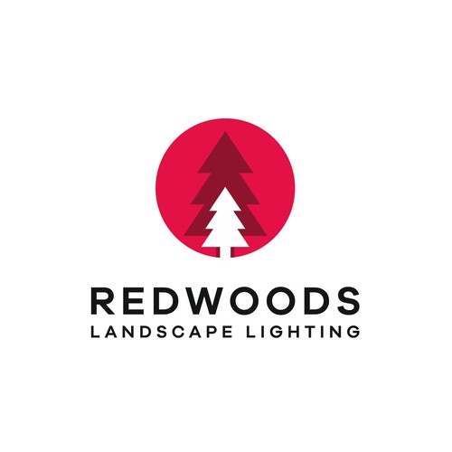 Logo design for a landscape lighting startup